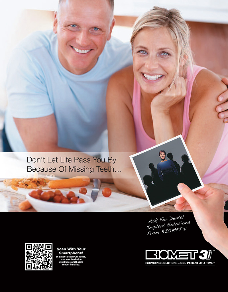 Biomet3i Dental Implants brochure cover